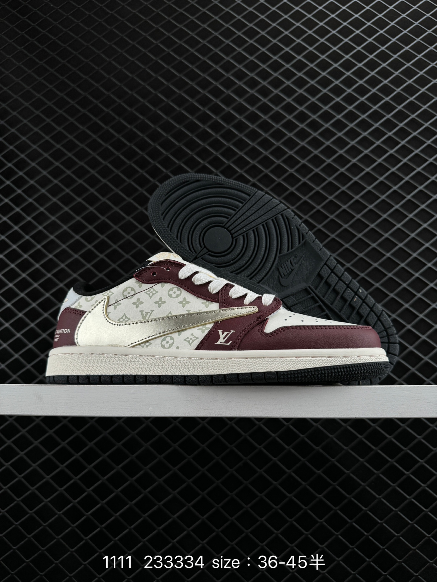 Travis Scott x Air Jordan 1 ” Reverse Mocha “